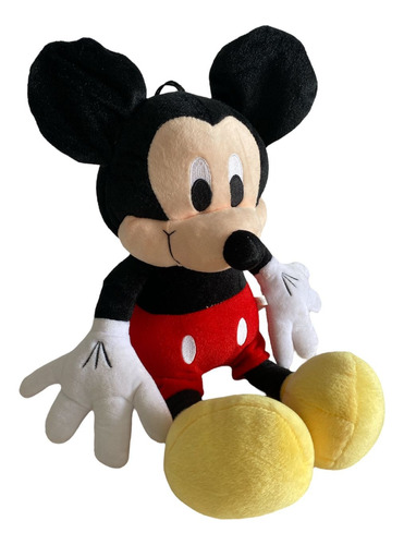Boneco Pelúcia Infantil Mickey Mouse Antialérgico Médio 45cm