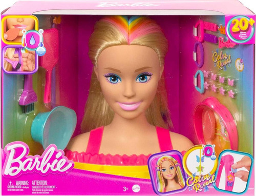 Barbie Busto Totally Hair Color Reveal Rubia