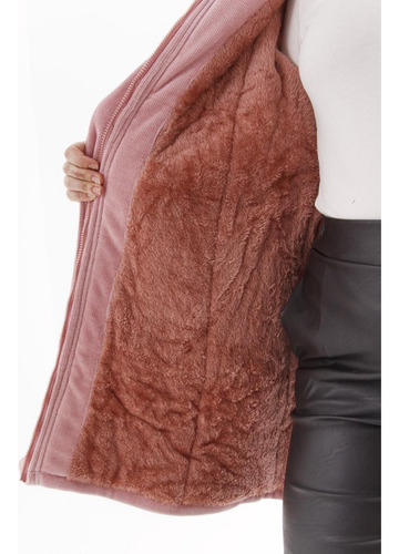 Campera Parka Abrigada De Corderoy Talle L Y Xl