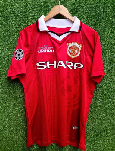 Camiseta Beckam  Club Manchester United  Final Champion 1999