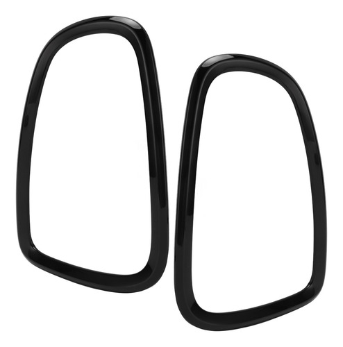 2 Pegatinas Con Bisel En Forma De Cola Para Luces Traseras,