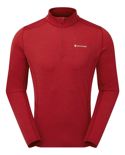 Primera Capa Antibacterial Hombre Dart Zip Neck  Montane