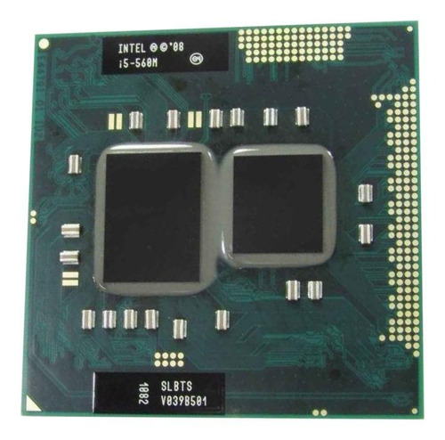 Processador Intel Core i5-560M CP80617005487AA  de 2 núcleos e  3.2GHz de frequência com gráfica integrada