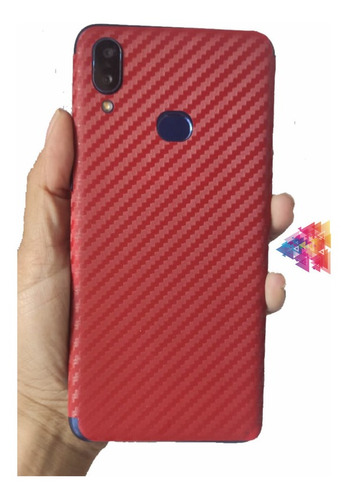Mica A8+ Plus Samsung Mica Fibra Roja/no Cristal