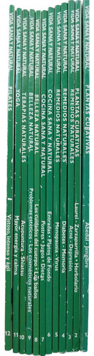 Vida Sana Y Natural - Coleccion 12 Tomos (Usado)