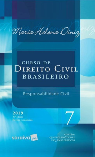 Curso De Direito Civil Brasileiro - Vol 7 - Saraiva - 33 Ed, De Maria Helena Diniz. Editora Saraiva, Capa Mole, Edição 33 Em Português