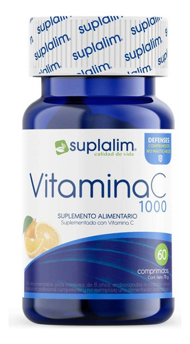 Vitamina C 1000 Mg. 60 Comprimidos