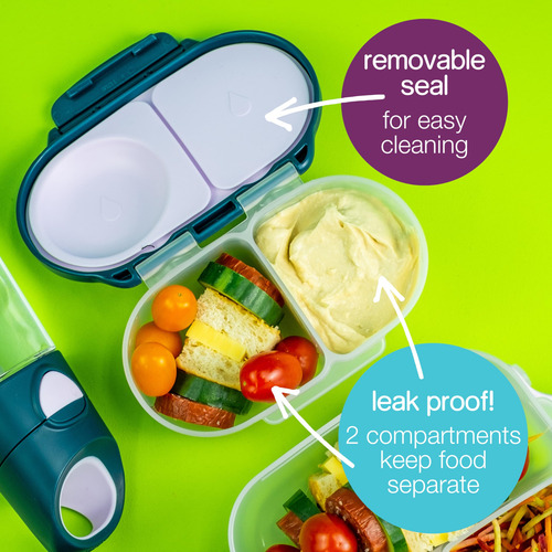 Snackbox B.box Mini Bento Lunch, A Prueba De Fugas, 350 Ml,