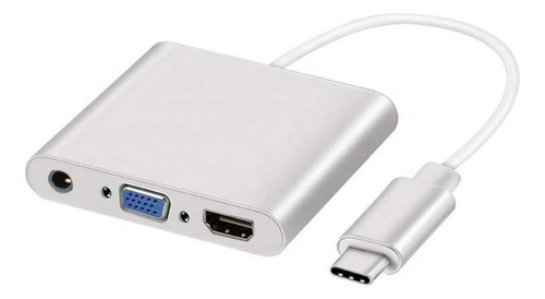 Adaptador Lightning Hub A 4k Hdmi/vga Para iPad, iPhone