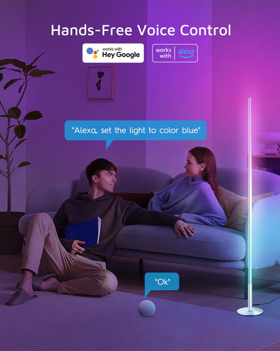Marlrin Rgbww Lámpara De Esquina Luces Led Inteligentes Con