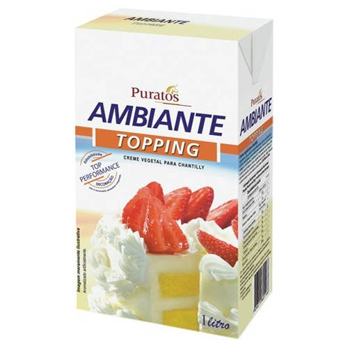 Crema Ambiante 1lt Ideal Para Decoración De Tortas Y Postres