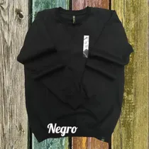 Comprar Polera Cuello Redondo Unicolor Franela Reactiva Peinada 20\u002F1