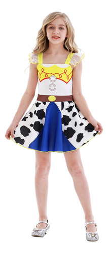 Rt Vestido Traje Jessie Toy Story Cosplay Halloween