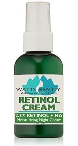 Watts Beauty 2.5% Retinol Cream - Anti Envejecimiento Retino