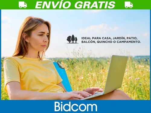 Imagen 3 de 10 de Kit 2 Reposeras Plegables Gadnic Jardín Playa Pileta Camping