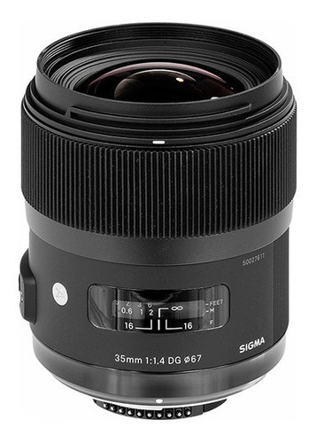 Lente Sigma 35mm Art F1.4 Dg Hsm Para Nikon