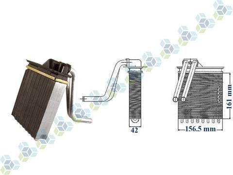 Radiador Aquecedora Gol Parati Saveiro G3 G4