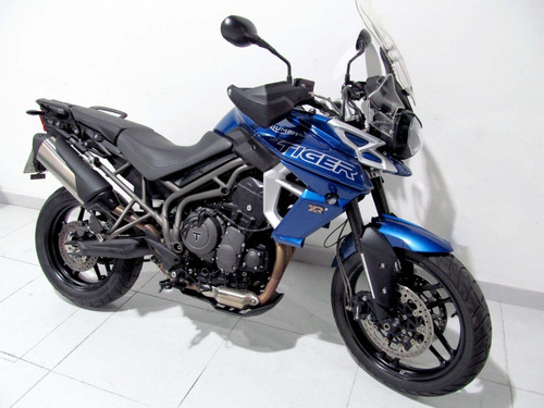 Imagem 3 de 14 de Triumph Tiger 800 Xrx 2019 Azul