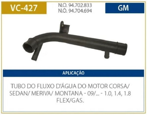 Caño Calefaccion Chevrolet Corsa Nafta 1.4 2010...