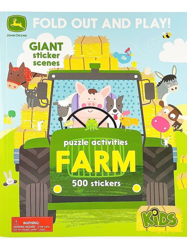 Farm Puzzle Actividades Con 500 Stickers, De Vv. Aa.. Editorial Parragon, Edición 1 En Inglés