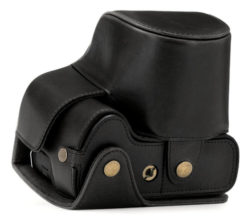 Funda Para Panasonic Lumix Dc-fx80 / Fz82 Megagear De Cuero