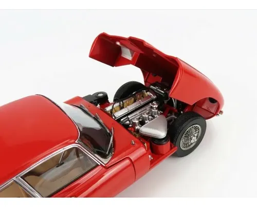 Jaguar E-type Coupe Mk1 1961 Kyosho Miniatura 1/18 | MercadoLivre