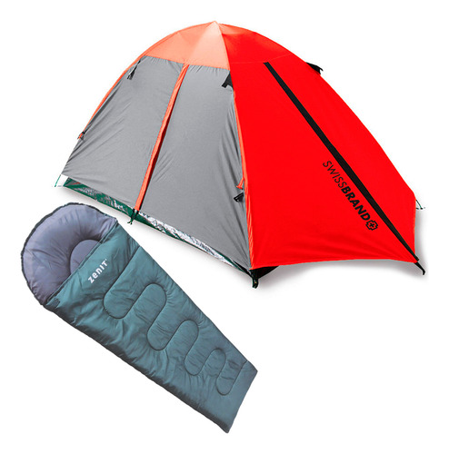 Kit Carpa + Sobre De Dormir Zenit Camping