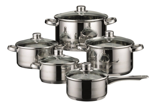 Elo Skyline Juego Utensilio Cocina Olla Sartene Induccion 10