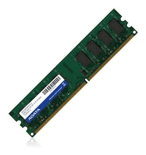 Memoria RAM color verde  2GB 1 Adata AD2U667B2G5-S