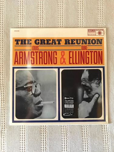 Louis Armstrong Duke Ellingtonthe Great Reunion Vinilo 180gs
