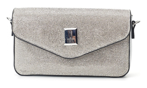 Cartera Crossbody Vizzano Color Plata Para Mujer