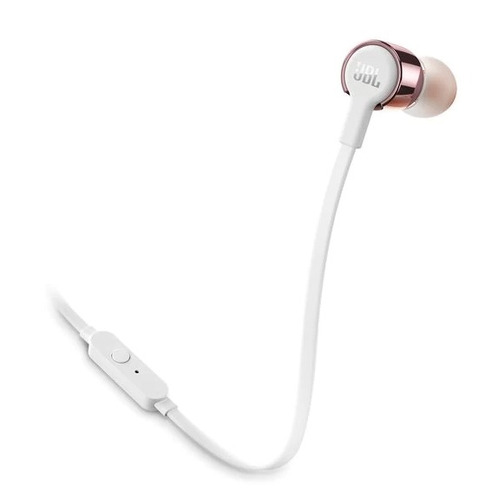 Audifonos Jbl T210 In-ear  Blanco/dorado