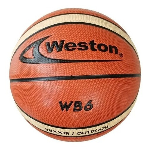 Pelota Balon Semicuero Basketball Marca Weston Wb6  