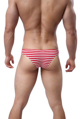 Calzoncillos Q Bragas De Cintura Baja A Rayas Para Hombre
