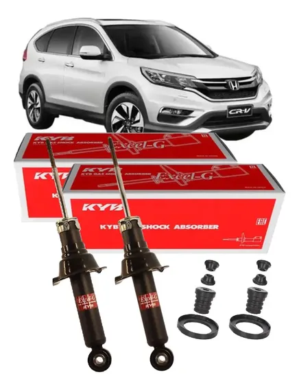 Par Amortecedor Traseiro Honda Crv 2015 2016 2017 2018 C/kit