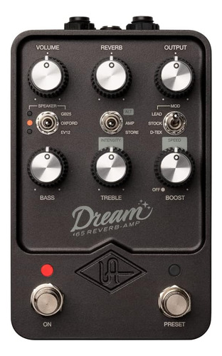 Universal Audio Amplificador De Reverberación Uafx Dream '65