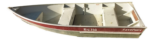 Barco Aluminio Leve Fort 3,50 Mts ( Usado P/motor Ate 15hp )
