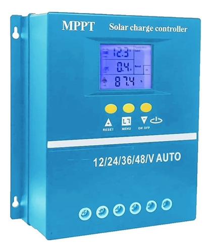 Controlador De Carga Solar 100a / 80a / 60a Mppt / Pwm 12v