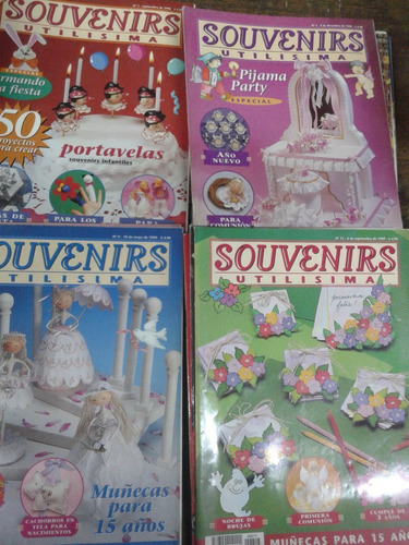 Imagen 3 de 4 de Souvenirs Utilisima * Lote De 13 Revistas *