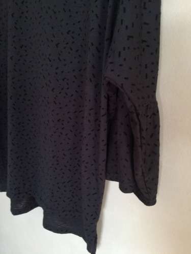 Remera Negra Talle Xl Mangas 3/4 Excelente Estado
