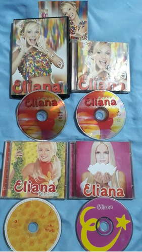 Dvd + 3 Cd Eliana Festa + Primavera A9 (Recondicionado)