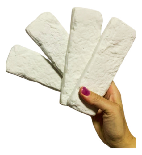 Tijolo Tijolinho Gesso 3d/ 1m² Parede Decorativa
