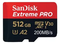 Comprar Tarjeta Memoria Sandisk 512gb Micro Sd Extreme Pro