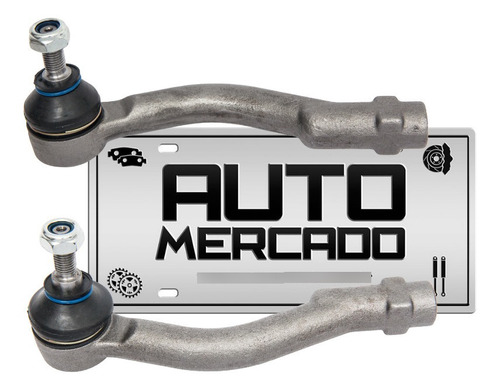 Par Terminal Direção Nissan Livina Sl 1.8 16v Flex Fuel 2013