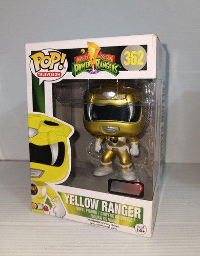 Funko Pop Yellow Rangers 362 Gamestop