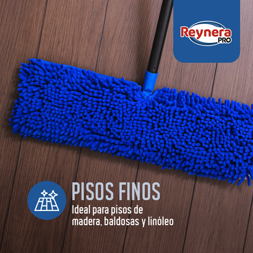 Sacudidor Mop De Microfibra Para Pisos Secos o Humedos Xl 6 Piezas - Reynera B2B