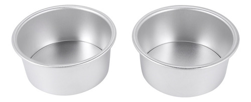 Juego De Moldes For Tartas De 6 Pulgadas, 2 Moldes Redondos