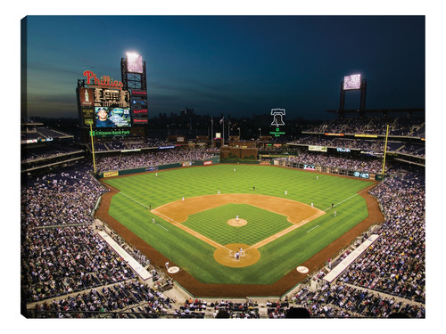 Cuadro Decorativo - Fanáticos Del Béisbol De Filadelfia