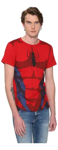 Playeras Marvel Retro Originales Spiderman Adulto MercadoLibre