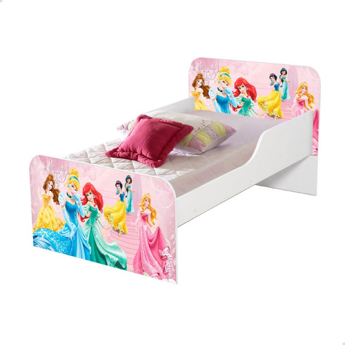 Dullar Móveis Mini Cama Princesa Berço Infantil 100% Cor Branco